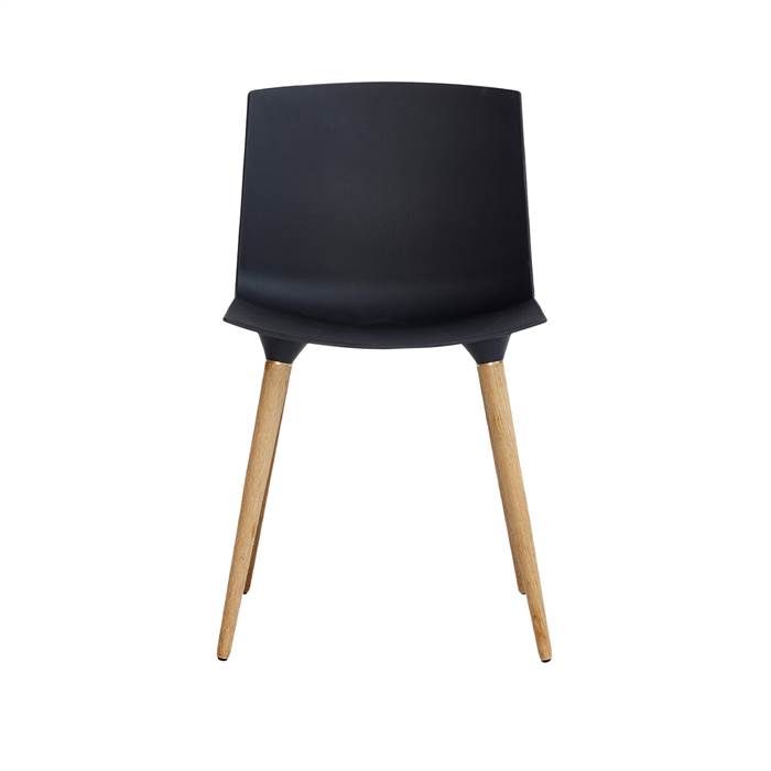 Andersen Furniture Tac Spisebordsstol Plast Sort Mat Lak Stel Eg Mat Lak : Erling Christensen Møbler