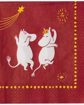 Arabia Mumin Festlige Stunder Servietter 33x33 Cm