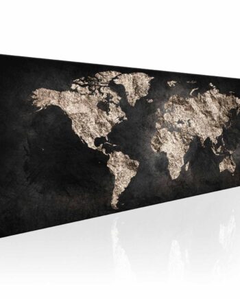 Artgeist World Full Of Secrets Billede Brun Sort Print    Størrelser 120x40