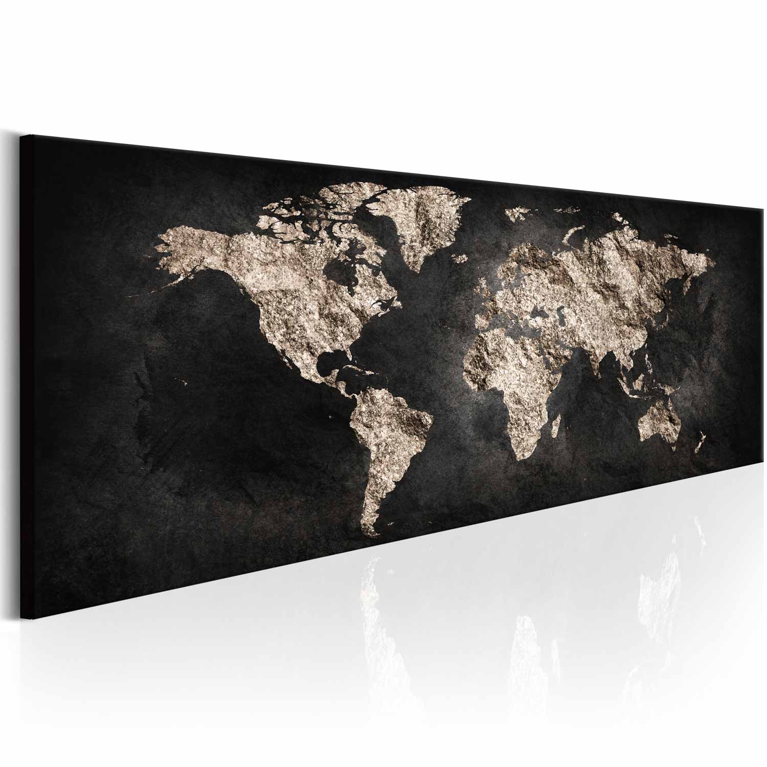 Artgeist World Full Of Secrets Billede Brun Sort Print Størrelser 120x40