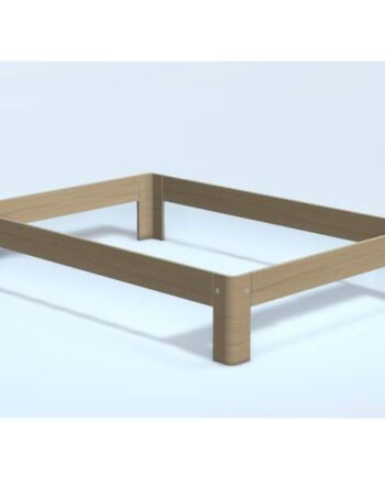 Auping Auronde Natural Oak 120x200 Cm  Lav Model  : Erling Christensen Møbler