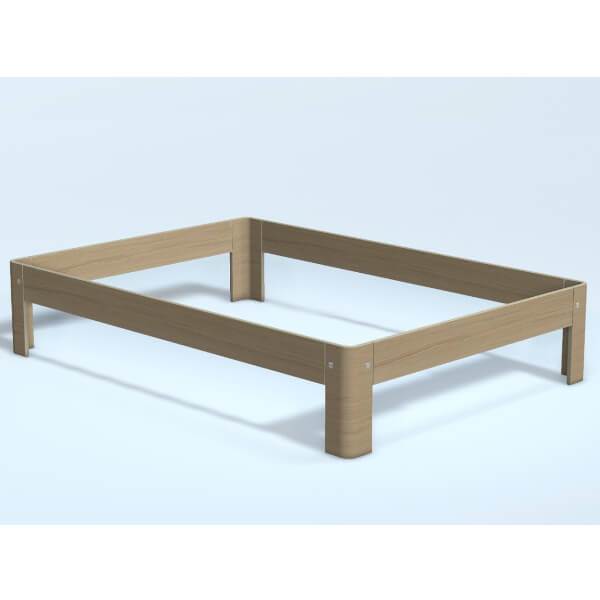 Auping Auronde Natural Oak 120x200 Cm  Lav Model  : Erling Christensen Møbler