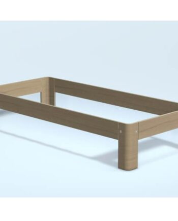 Auping Auronde Natural Oak 90x200cm  Høj Model  : Erling Christensen Møbler