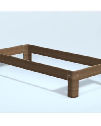 Auping Auronde Natural Walnut Enkeltseng  : Erling Christensen Møbler