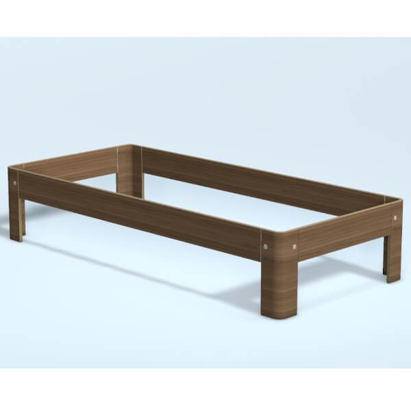 Auping Auronde Natural Walnut Enkeltseng  : Erling Christensen Møbler