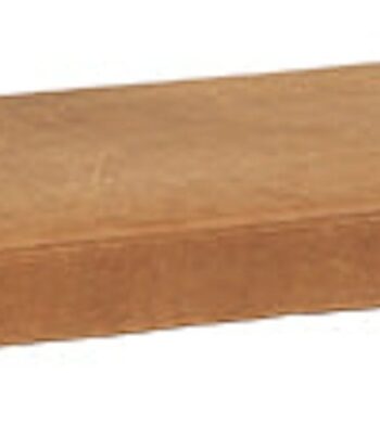 Bakkebord Med Pude Kristina Dam Japanese L95ã B32ã H6 Cm Cognac Nubuck Læder