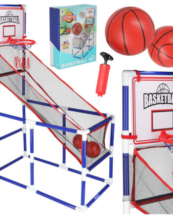 Basketball Sportsarkadespil Bærbar Basketball Pumpe Med   Bolde