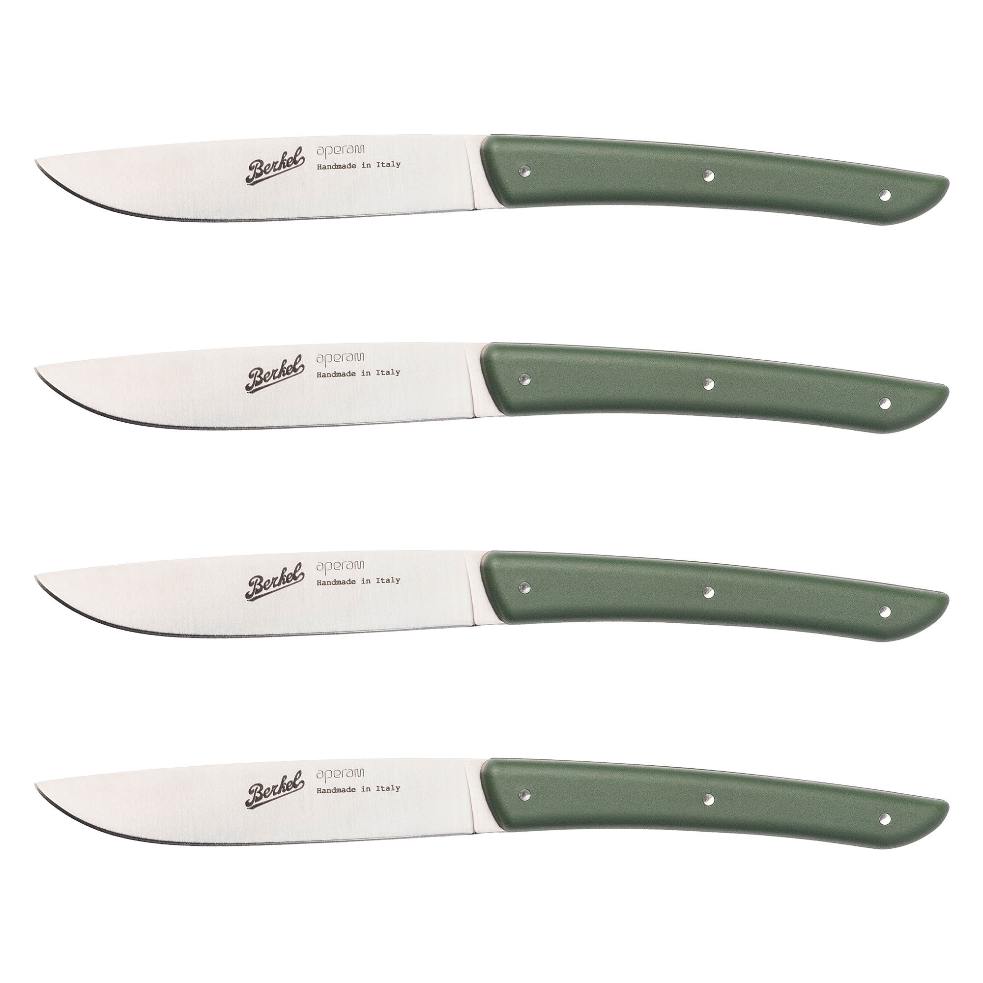 Berkel Steakkniv   Stk  Olivengrøn