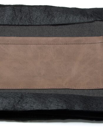Betræk Til Sengeramme Kave Home Dyla Sort 160x200 Cm Pletafvisende Stof Med Velcro