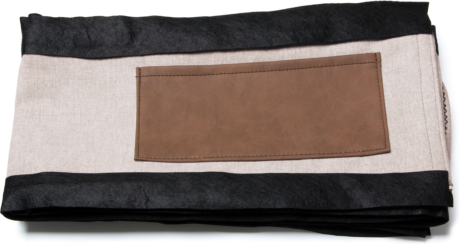 Betræk Til Sengeramme Kave Home Dyla 150x190 Cm Beige Stof Anti-plet Nordisk Design