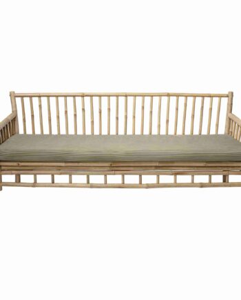 Bloomingville Sole Havesofa Natur Polyester Bambustræ     Armlæn  Inkl  Hynde