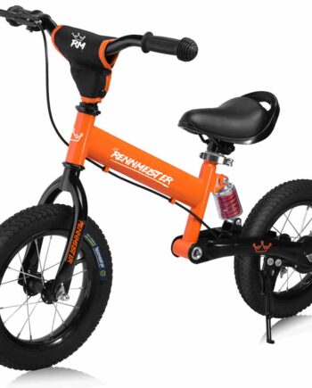 Børnecykel Fra   år  50kg  Luftgummi Dæk  Affjedring  Orange