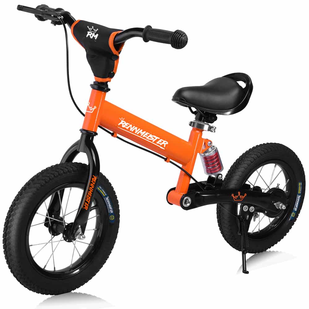 Børnecykel Fra   år  50kg  Luftgummi Dæk  Affjedring  Orange