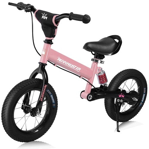 Børnecykel Fra   år  50kg  Pneumatiske Dæk  Affjedring  Pink