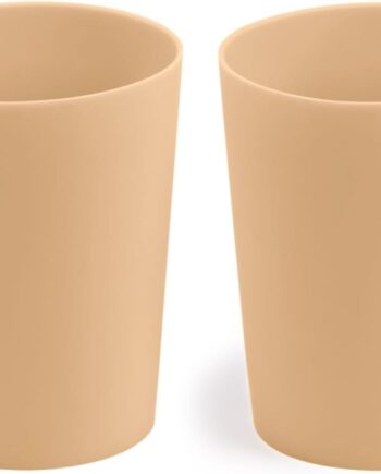 Børnekopper Kave Home Epiphany  -pak Silikone Beige