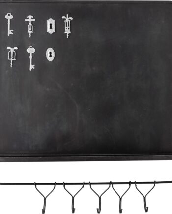 Børnemagnettavle Creative Collection Denno   Mørkebrunt Metal Med   Kroge Og   Magneter