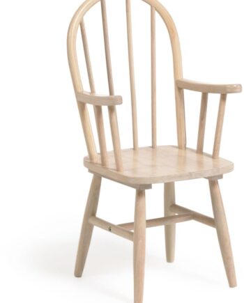 Børnestol Kave Home Daisa Massivt Gummitræ Natur H71xb31xl32 Cm