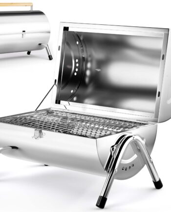 Bordgrill  Rustfrit Stål  Sammenklappelig  Bærbar Trækulgrill