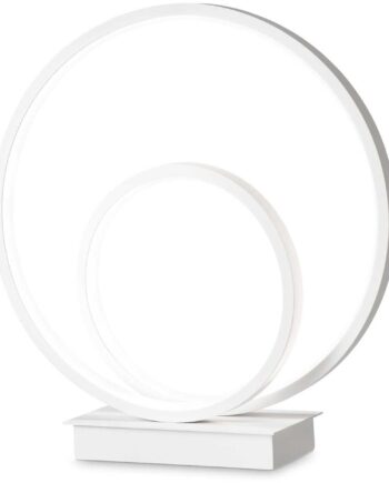 Bordlampe Ideal Lux Oz Led Hvid 2000 Lm Skrivebordslampe Metal Opal Diffuser