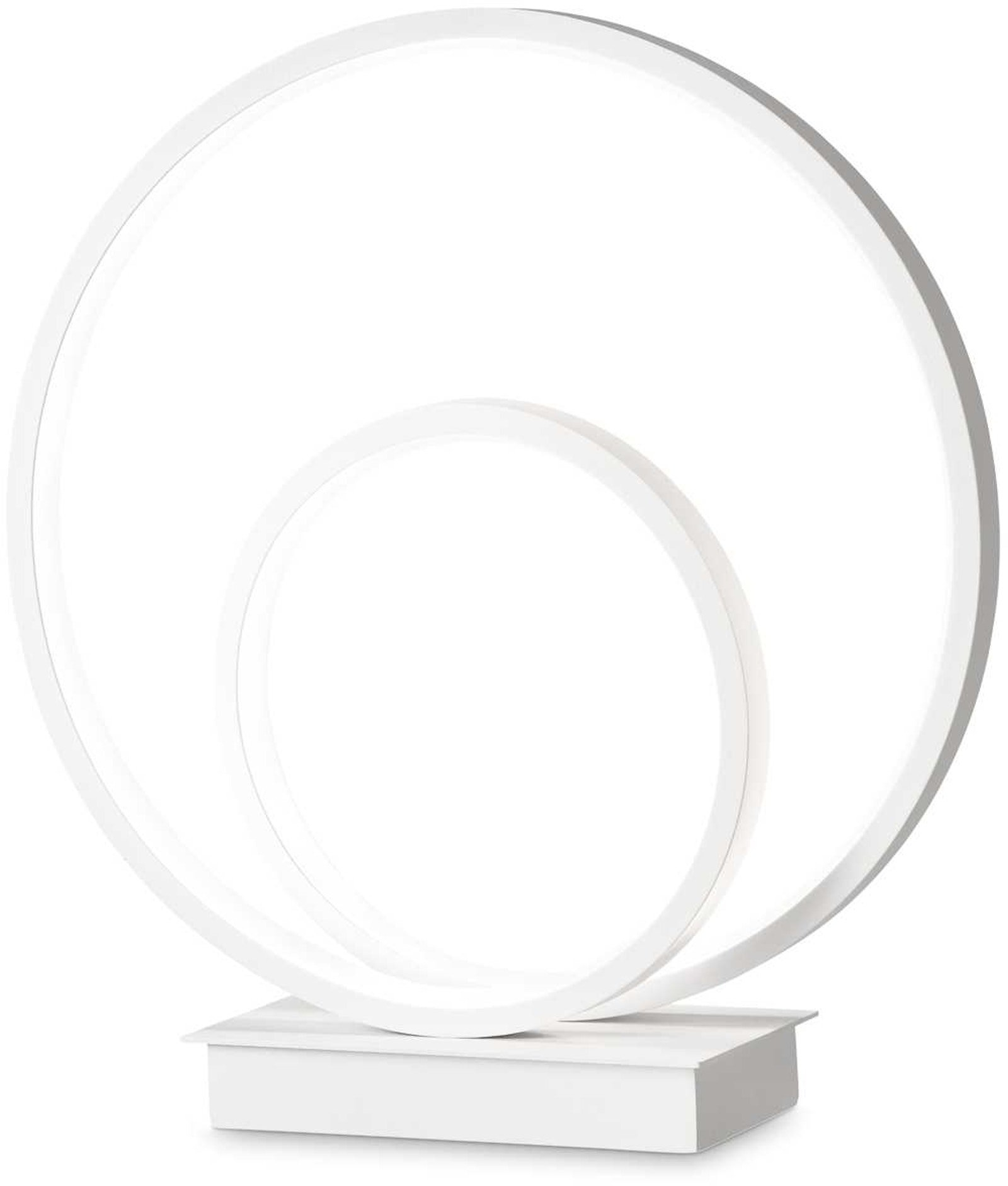 Bordlampe Ideal Lux Oz Led Hvid 2000 Lm Skrivebordslampe Metal Opal Diffuser