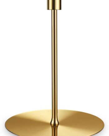 Bordlampe Ideal Lux Set Up Messing ø20   H33 Cm Metal Aluminium