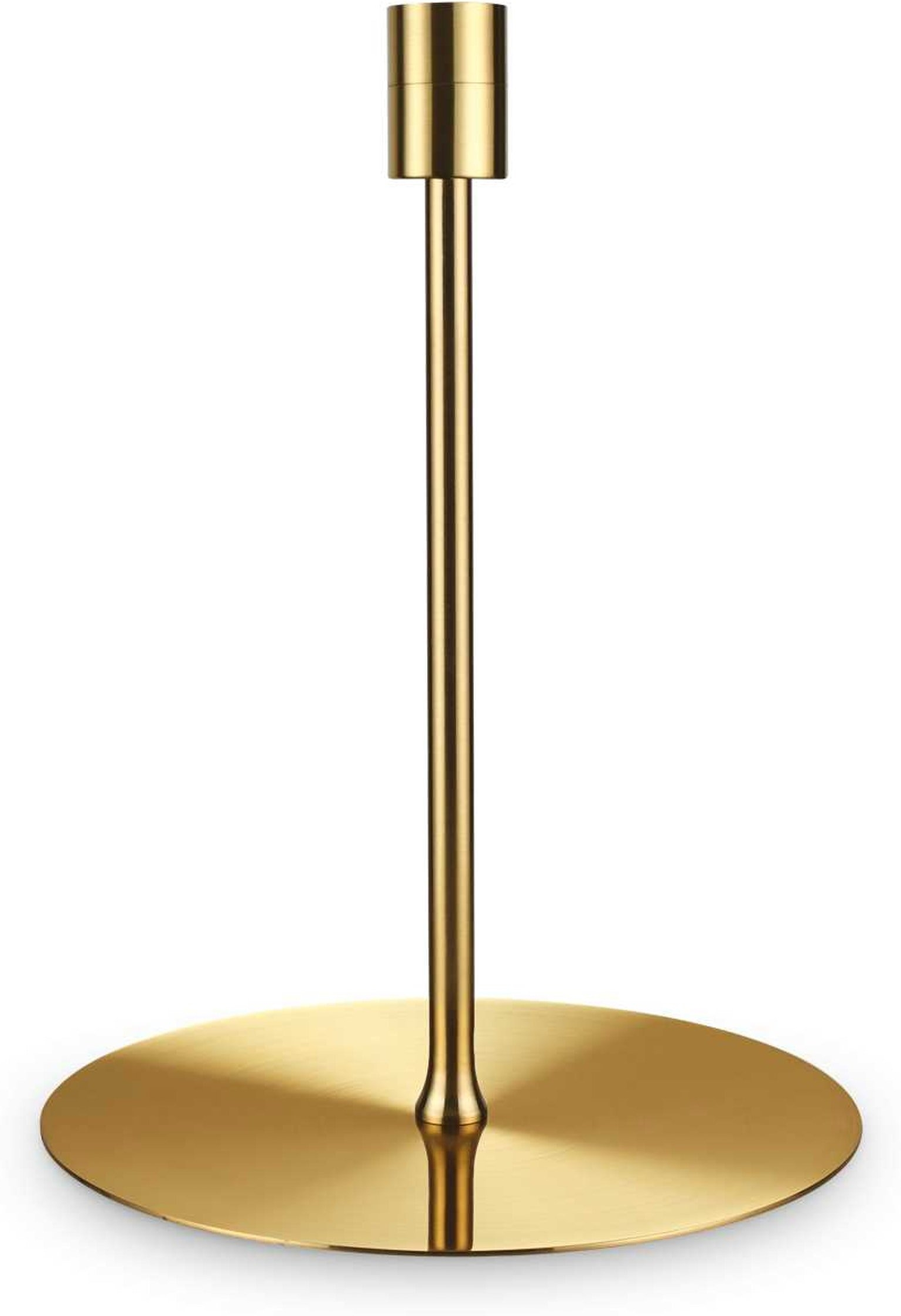 Bordlampe Ideal Lux Set Up Messing ø20   H33 Cm Metal Aluminium