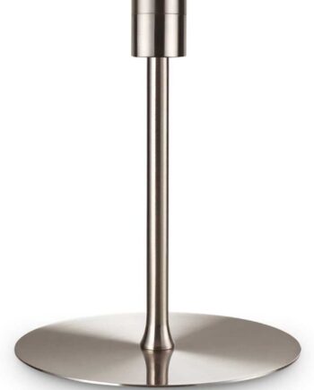 Bordlampe Ideal Lux Set Up Nikkelfarvet ø14     H23   Cm E27-fatning Op Til 60w