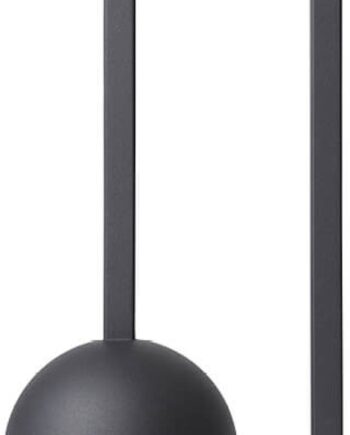 Bordlampe Kristina Dam Dot Skulpturel Designlampe   Sort Pulverlakeret Stål H20ã 13ã 41 Cm