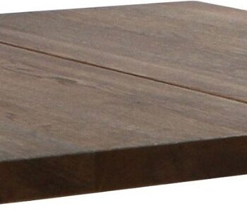 Bordplade House Of Sander Curve Smoked Egetræ Til Café-   Sofaborde 80x80 Cm