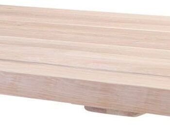 Bordplade Til Cafe- Og Sofabord House Of Sander Curve Hvid Egetræ 110x72x3 Cm
