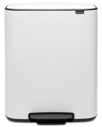 Brabantia Bo Pedalspand     30 Liter  Hvid