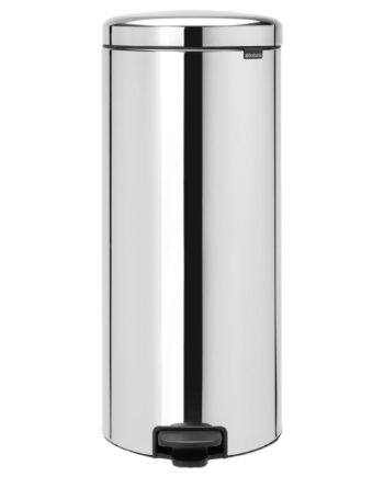 Brabantia Newicon Pedalspand 30 Liter  Blankpoleret Stål