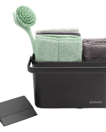 Brabantia Sinkside Rengøringssæt  Mørkegrå