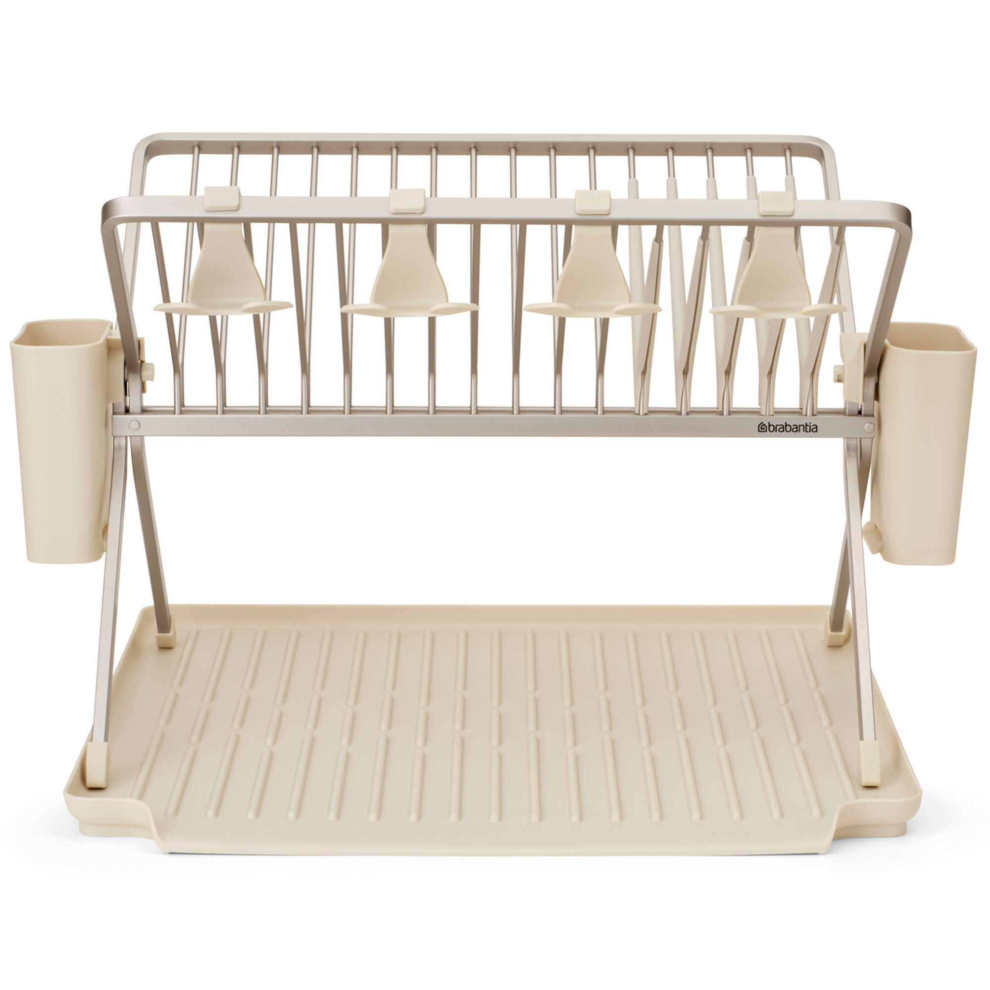 Brabantia Sinkside Sammenklappeligt Opvaskestativ Stort  Soft Beige
