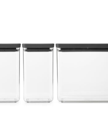Brabantia Tasty  Beholdersæt   Dele  Mørkegrå