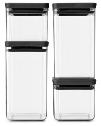 Brabantia Tasty  Opbevaringsbeholder  Mørkegrå     Stk