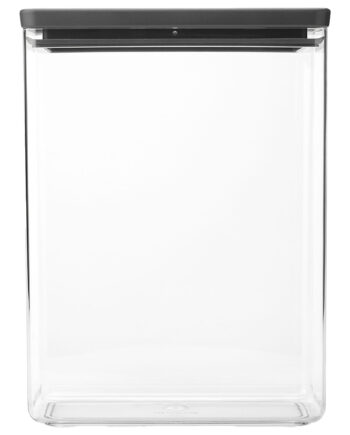 Brabantia Tasty  Stabelbar Opbevaringsbeholder     Liter  Mørkegrå