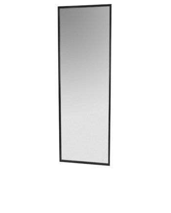 Broste Copenhagen Talja Vægspejl Klar Sort Spejlglas Metal  Rektangulær  180x60