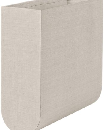 Buet Opbevaringskasse Kristina Dam Curved Grå 33x12x35 Cm