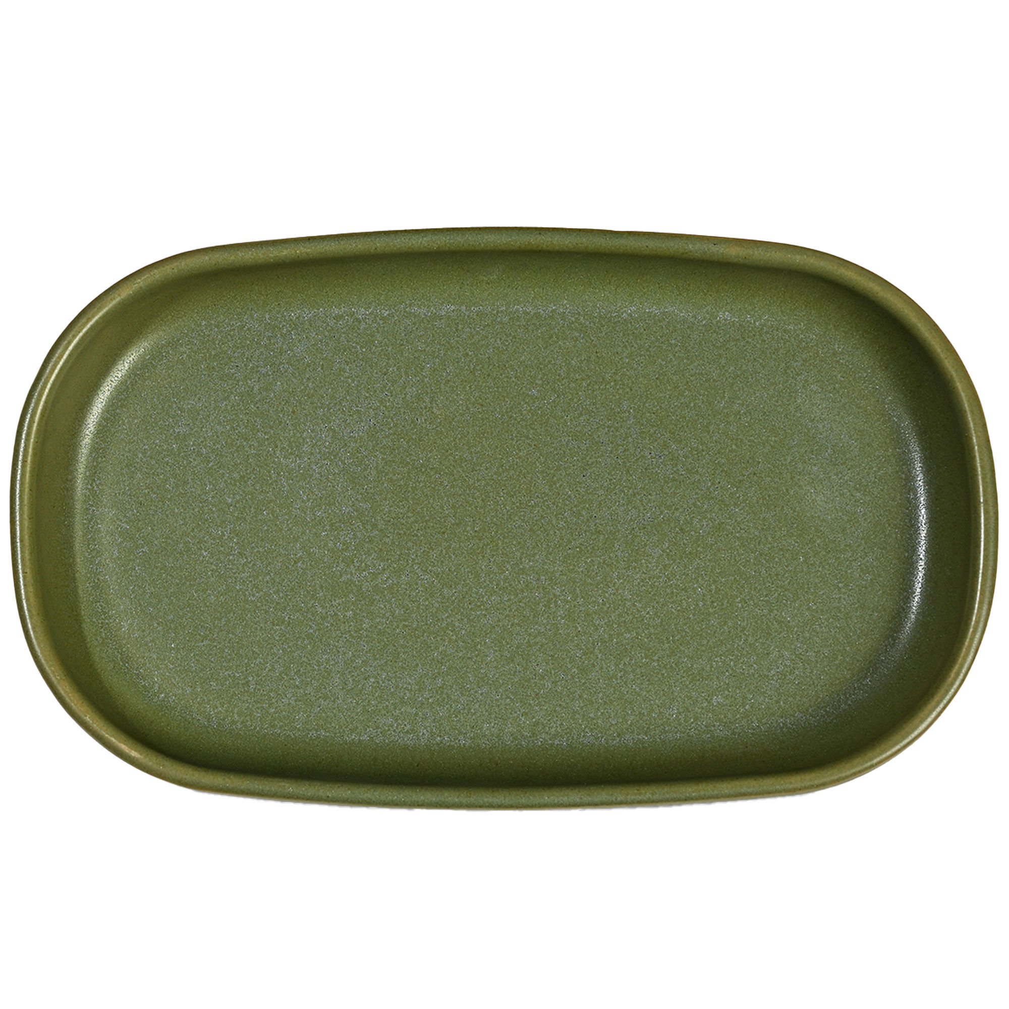 Byon Porto Serveringsfad 30x18 Cm  Grøn