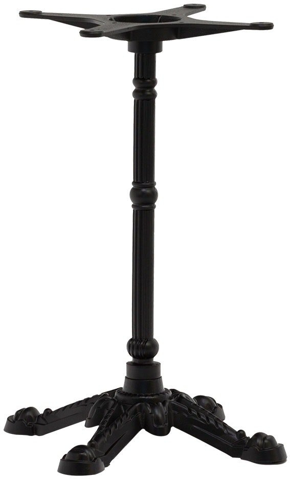 Cafébordstel House Of Sander Romance Sort Metal H71 Cm B38ã L38 Cm
