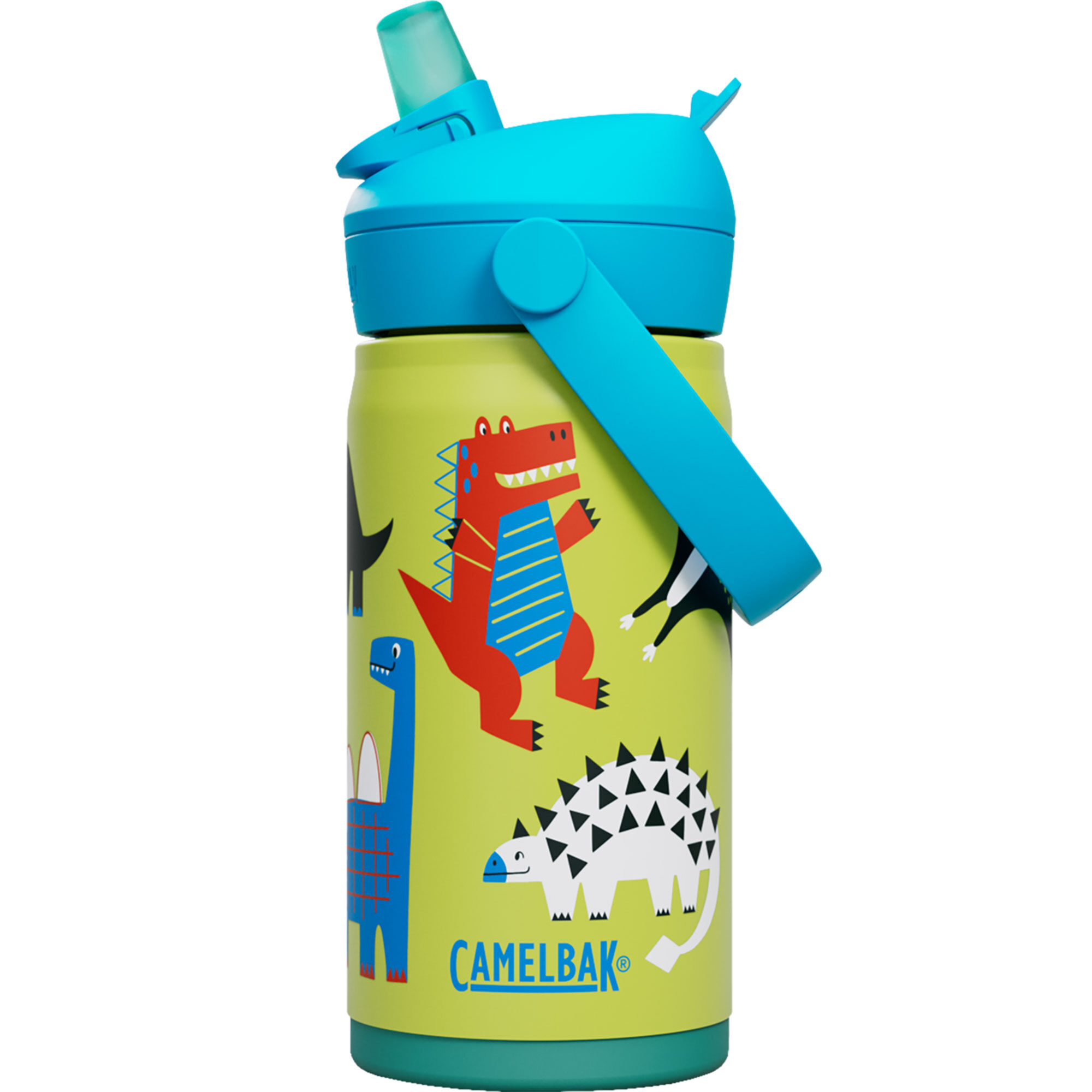 Camelbak Thrive Flip Straw Kids Drikkeflaske   35 Liter  Dino Jam