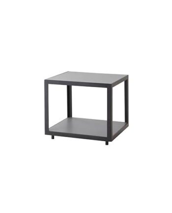 Cane-line Level Sidebord Firkantet Keramik Sort