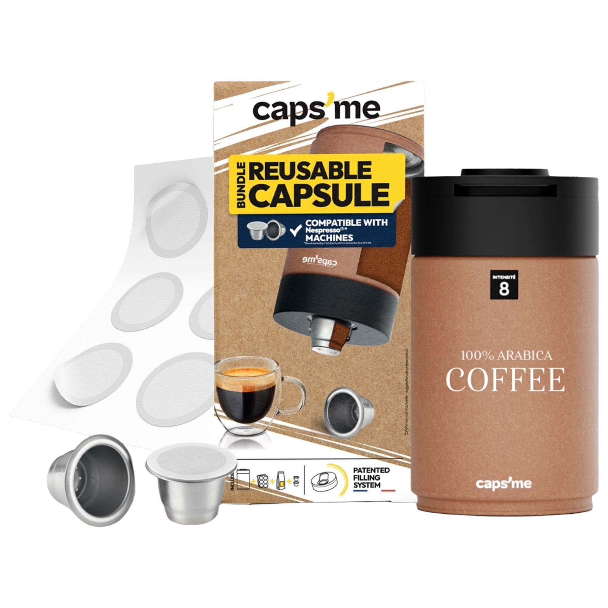 Capsme Kaffekapselsæt     15 Cm