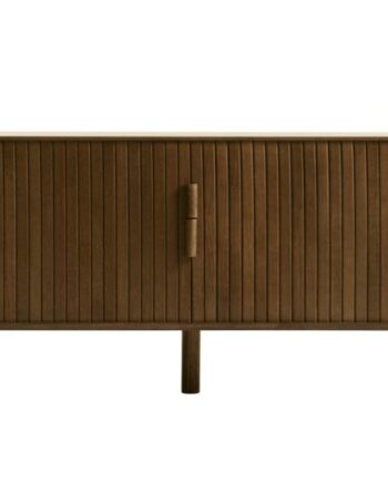 Cavo Tv-bord       Skydelåger Og   Hylder Røgfarvet Egetræsfinér Og Egetræ  160x40