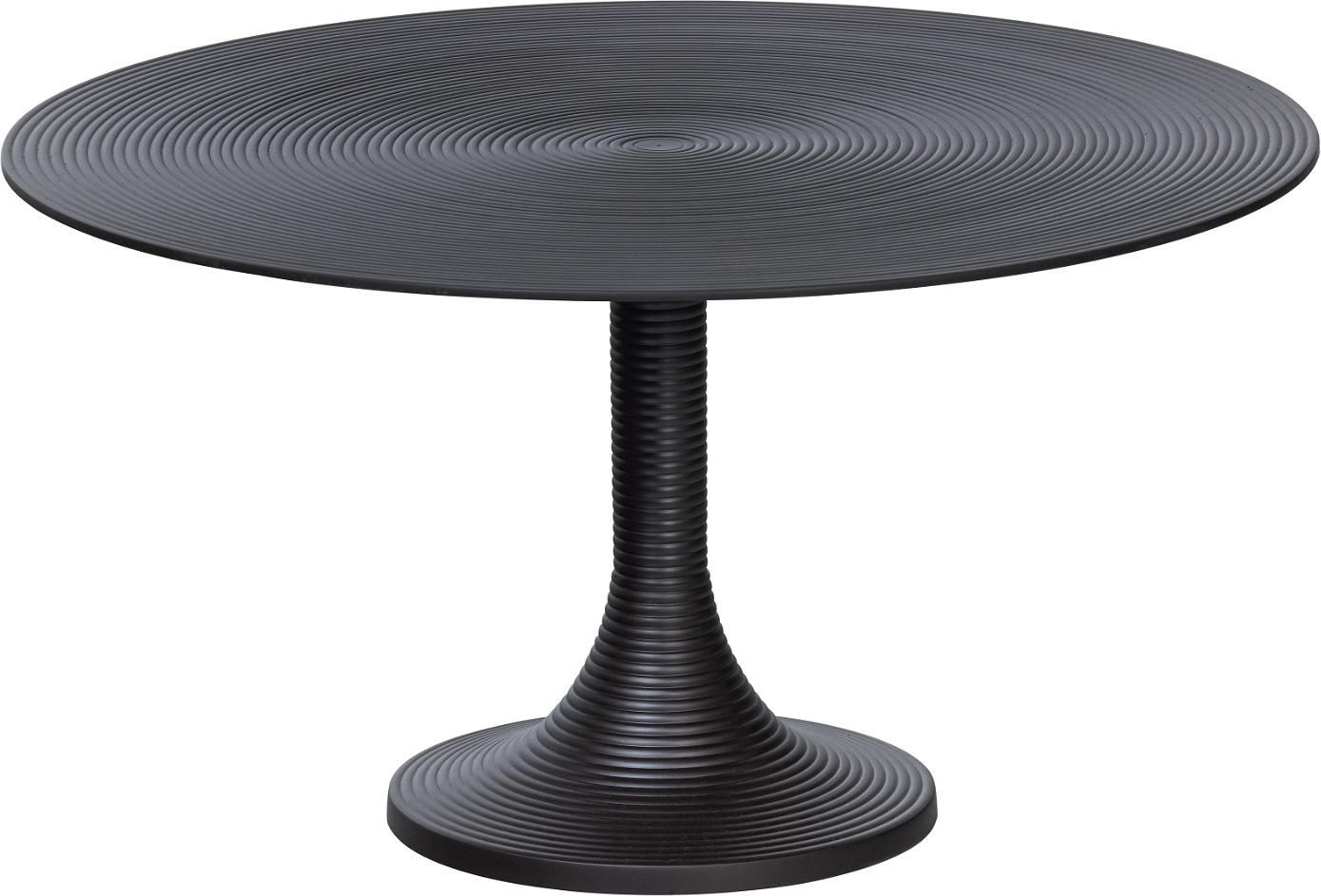 Cirkulært Sofabord Woood Exclusive Nano   Sort Aluminium ø77   H41 Cm