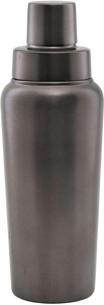Cocktailshaker House Doctor Grunge Rustfrit Stål Gunmetal ø8 H24 Cm