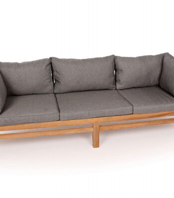 Colorado Teak Sofa   Pers  Grå Vandafvisende