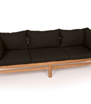 Colorado Teak Sofa   Pers  Sort Vandafvisende