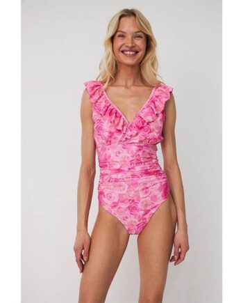 Cras Agnescras Swimsuit Pink Rosegarden